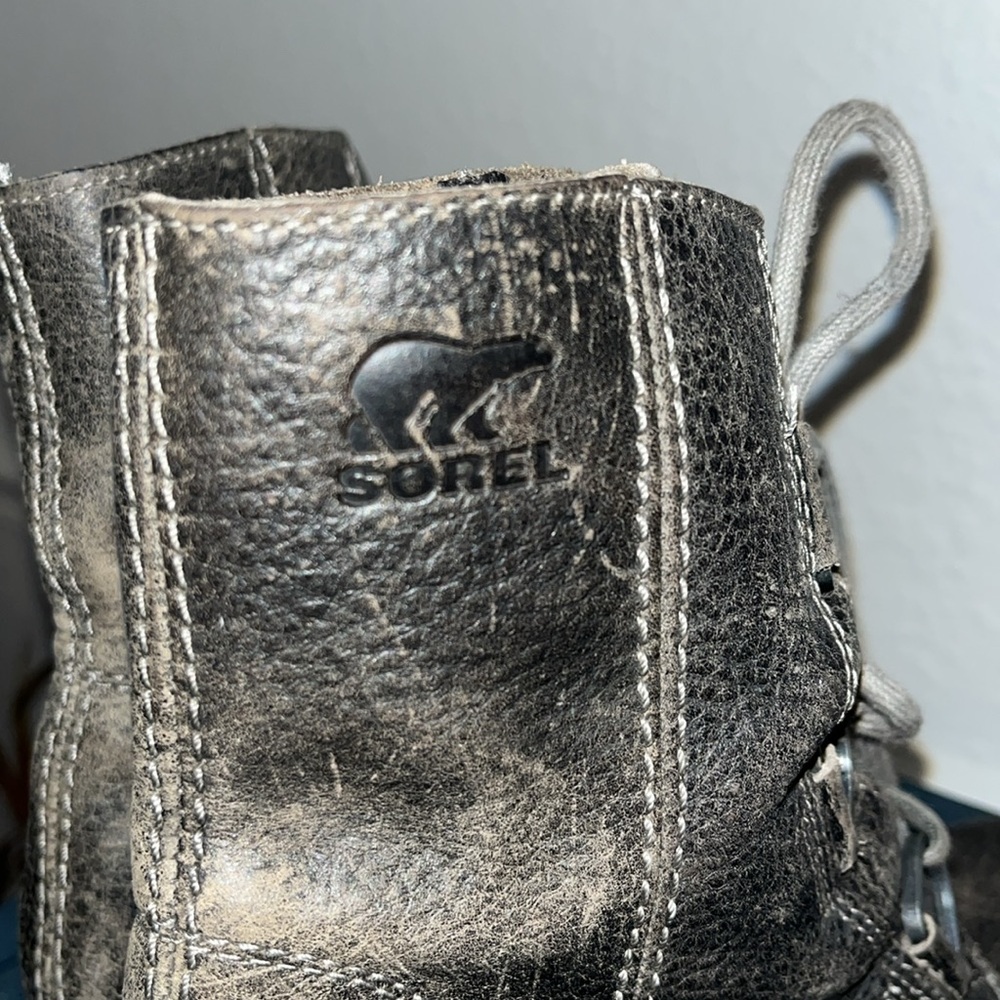 Sorel Joan of Arc Wedge II Boots Quarry Size 8.5 - Picture 8 of 12